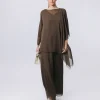 Poncho in chiffon