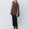 Poncho in pile