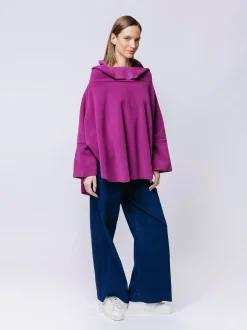 Poncho in pile
