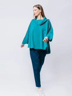 Poncho in pile