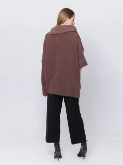 Poncho in pile