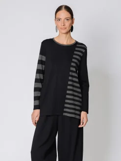 Pull over black&grey