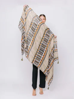 Sciarpa boho-chic senza tempo