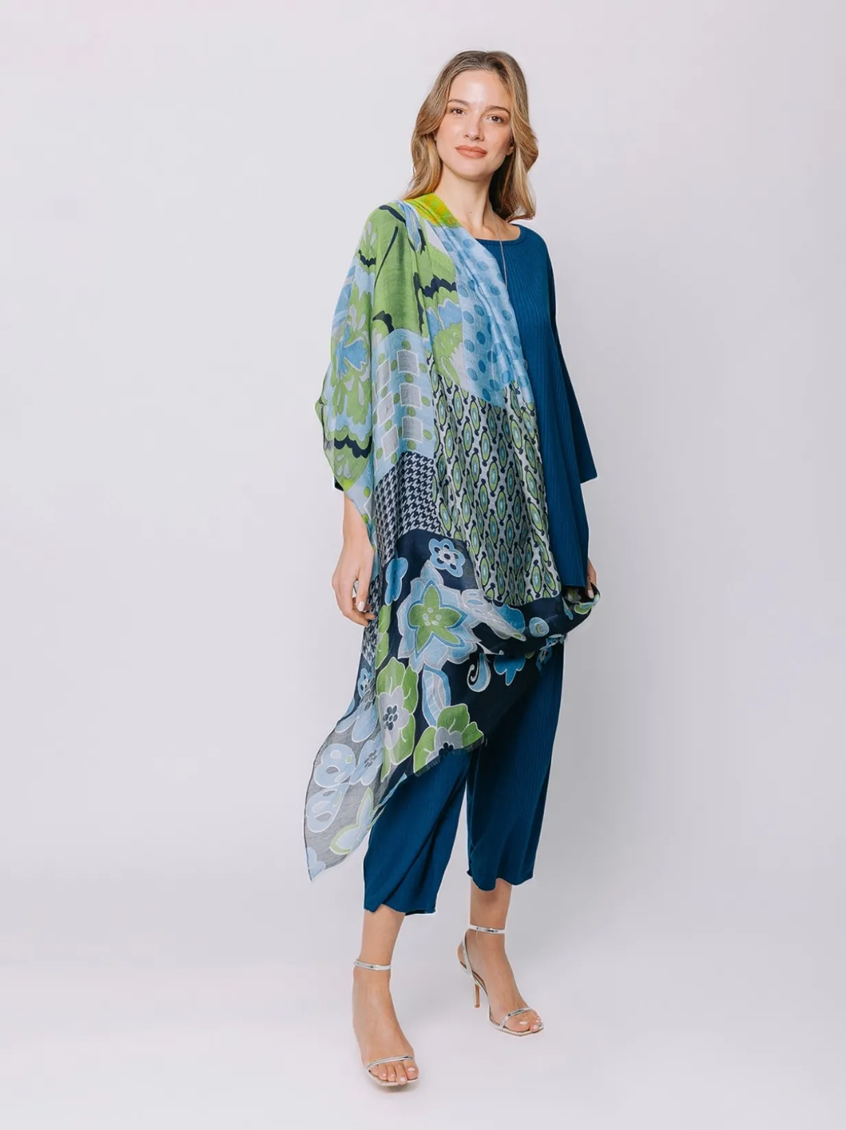 Sciarpa Geometric Bloom