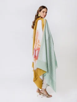 Sciarpa in cotone DOUBLE FANCY