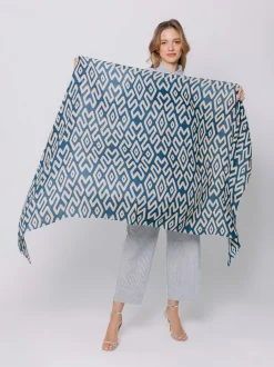 Sciarpa pattern geometrico