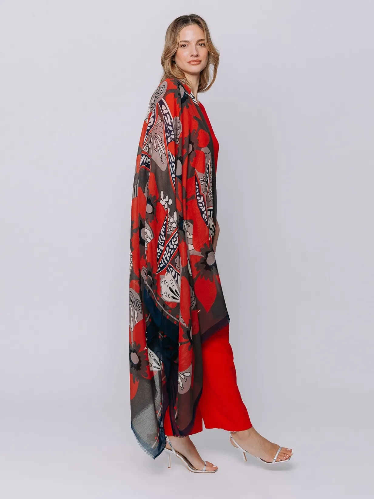 Sciarpa Red Rose