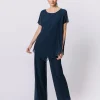 T-shirt in chiffon