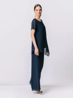 T-shirt in chiffon