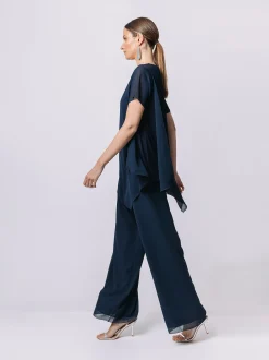 T-shirt in chiffon