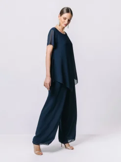T-shirt in chiffon