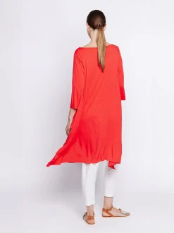 T-shirt lunghezza maxi