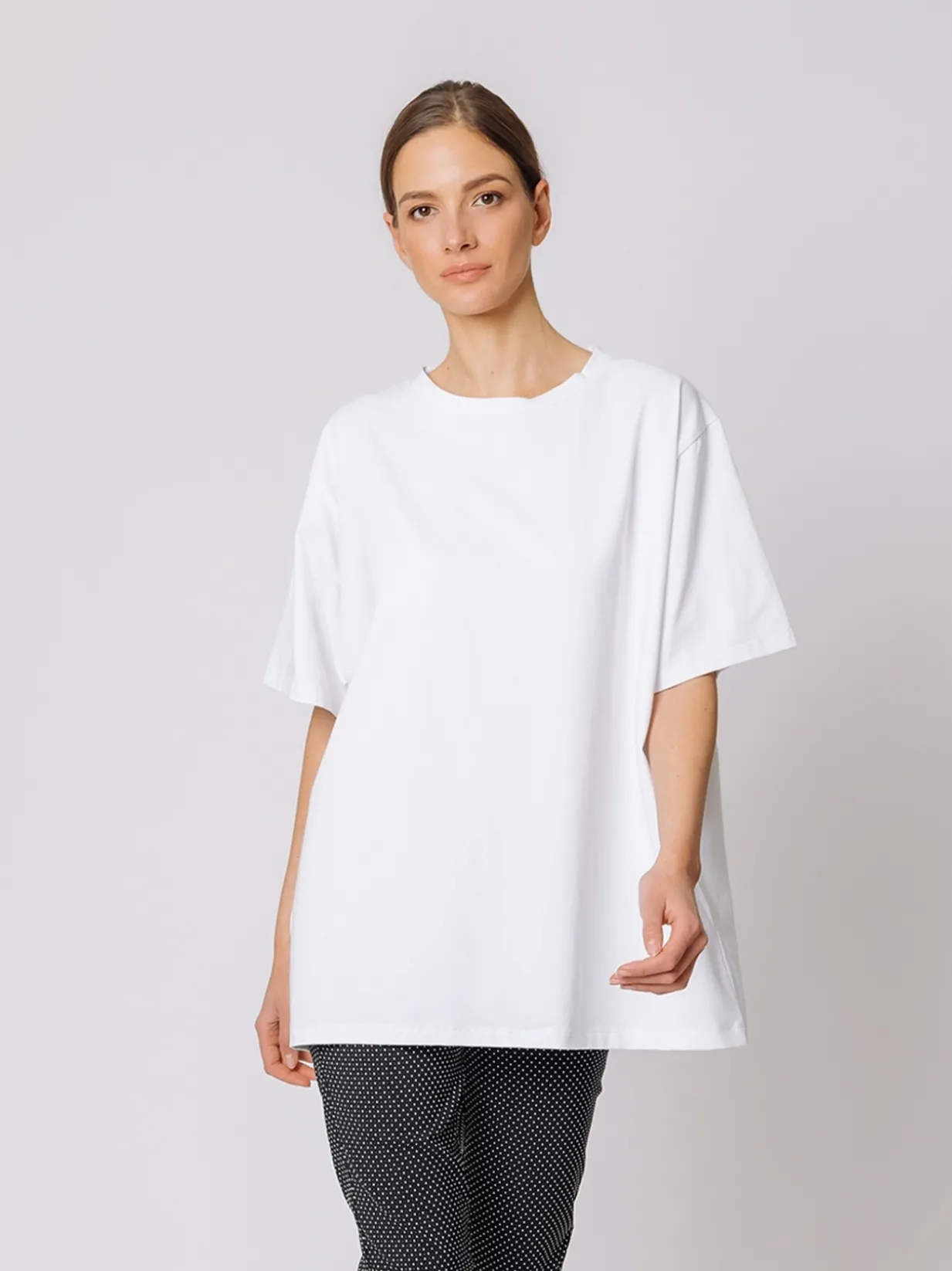 T-shirt over