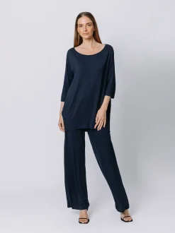 T-shirt ovetto BLU