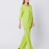T-shirt ovetto VERDE ACIDO