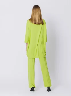 T-shirt ovetto VERDE ACIDO